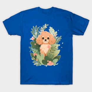 Cavapoo Dog Ferns T-Shirt